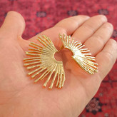 گوشواره فشن مدل خورشید کد F0187